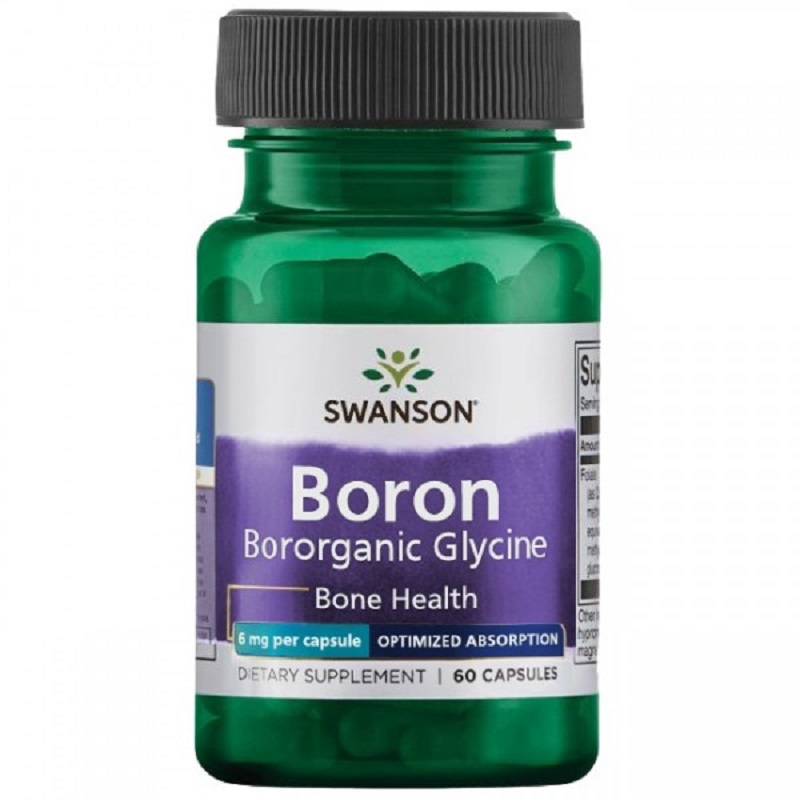 BOR - Swanson Boron 6 Mg Vege Kapsule