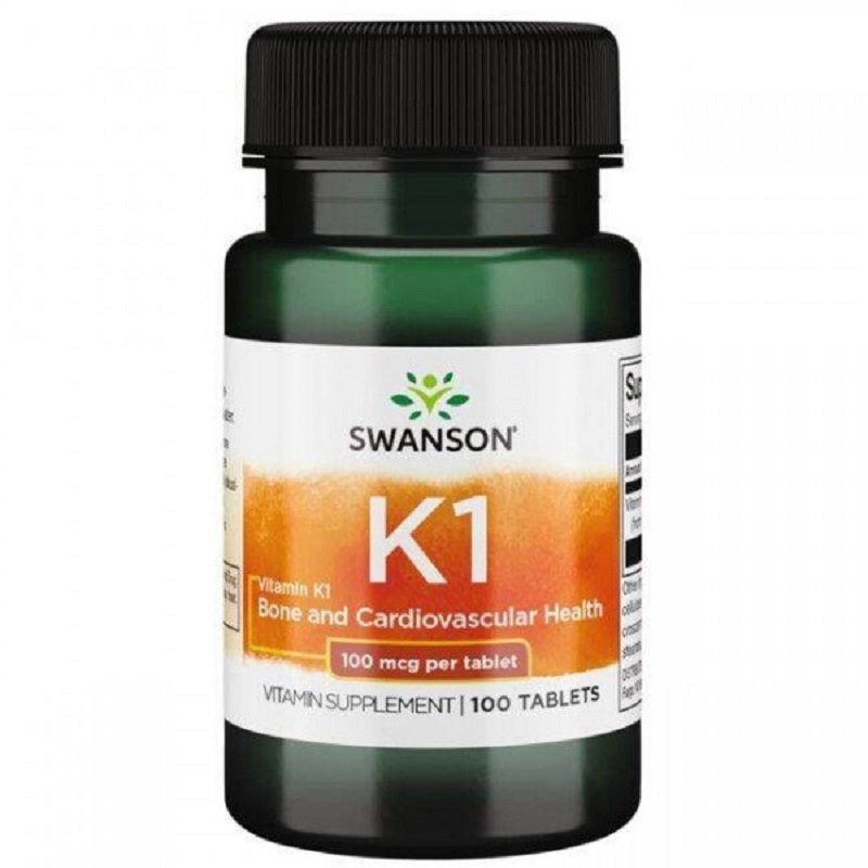 Vitamin K1 (K-1) Swanson Tablete