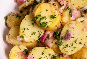 Veganska krumpir salata - recept